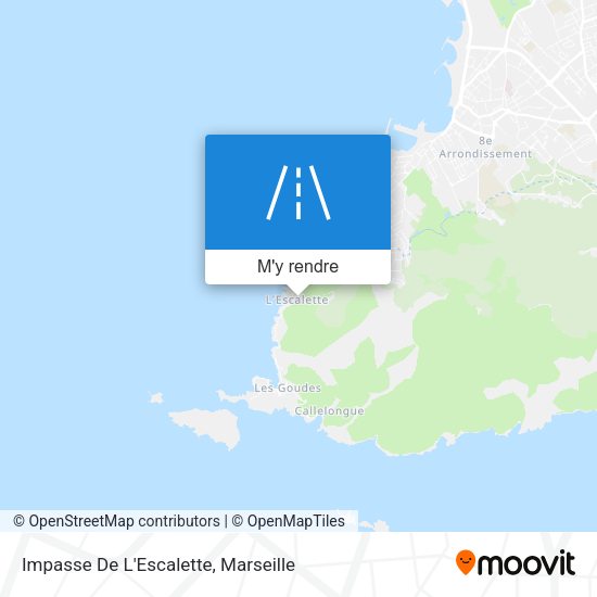 Impasse De L'Escalette plan