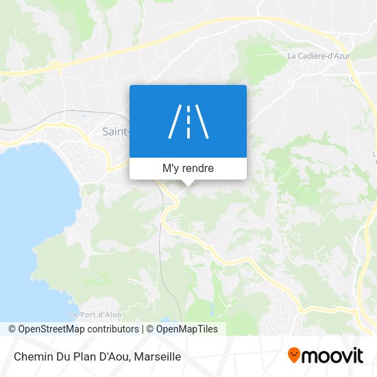 Chemin Du Plan D'Aou plan