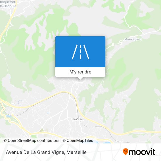 Avenue De La Grand Vigne plan