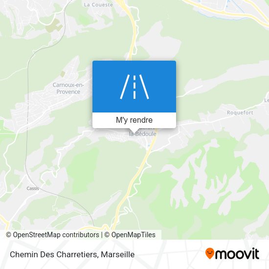 Chemin Des Charretiers plan