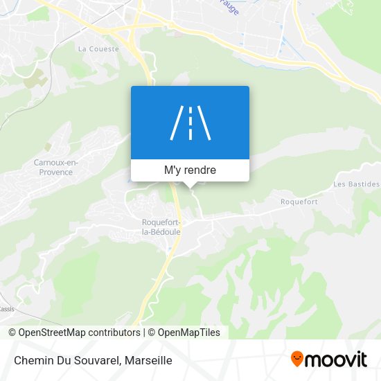 Chemin Du Souvarel plan