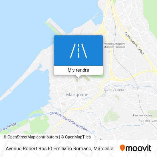 Avenue Robert Ros Et Emiliano Romano plan