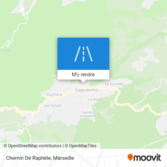 Chemin De Raphèle plan