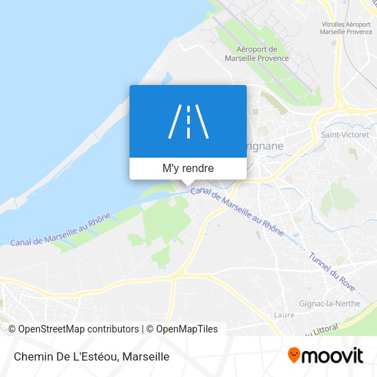 Chemin De L'Estéou plan