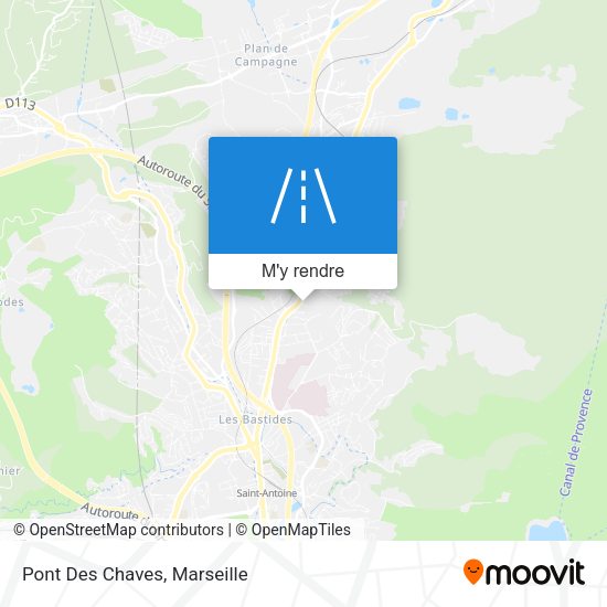 Pont Des Chaves plan