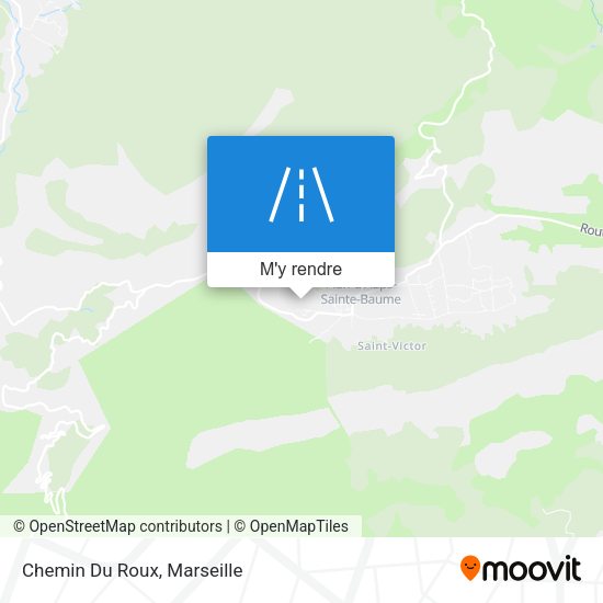 Chemin Du Roux plan