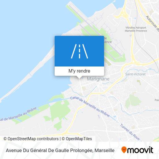 Avenue Du Général De Gaulle Prolongée plan