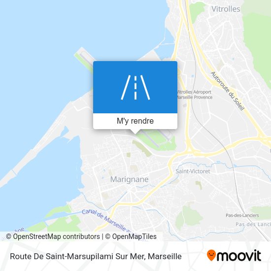 Route De Saint-Marsupilami Sur Mer plan