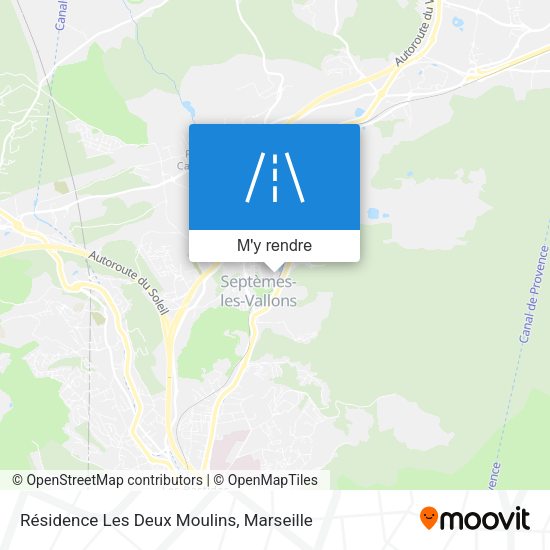 Résidence Les Deux Moulins plan