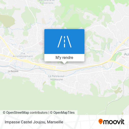 Impasse Castel Joujou plan