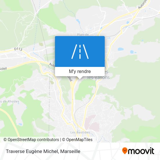 Traverse Eugène Michel plan