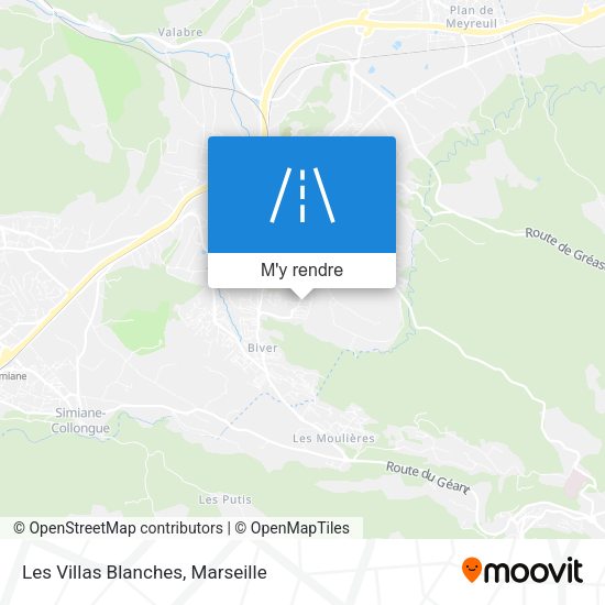 Les Villas Blanches plan