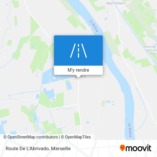 Route De L'Abrivado plan