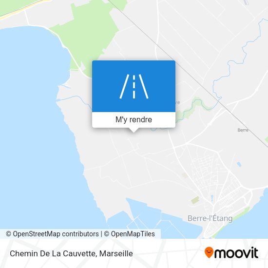 Chemin De La Cauvette plan