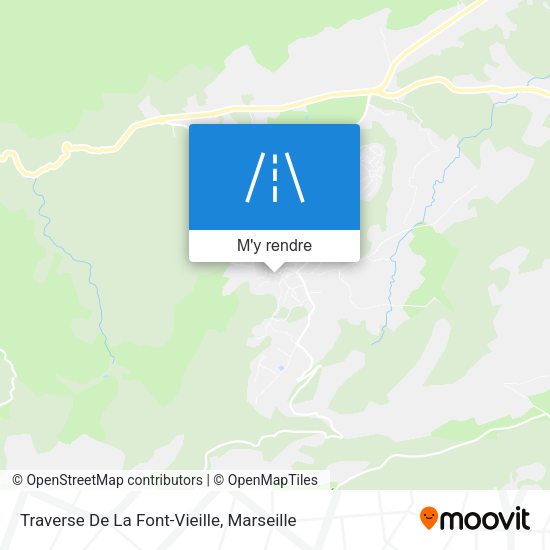 Traverse De La Font-Vieille plan