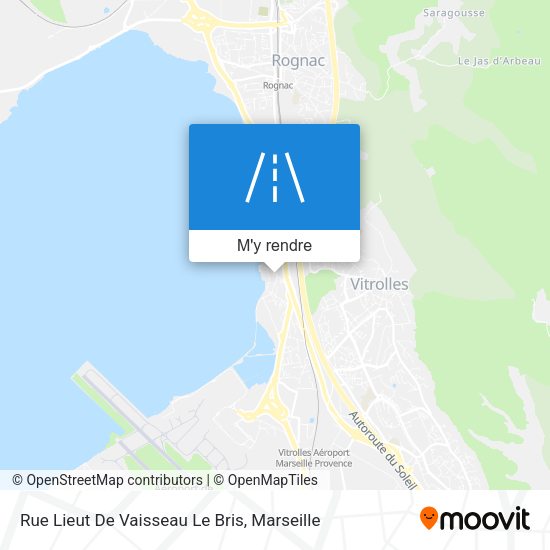 Rue Lieut De Vaisseau Le Bris plan