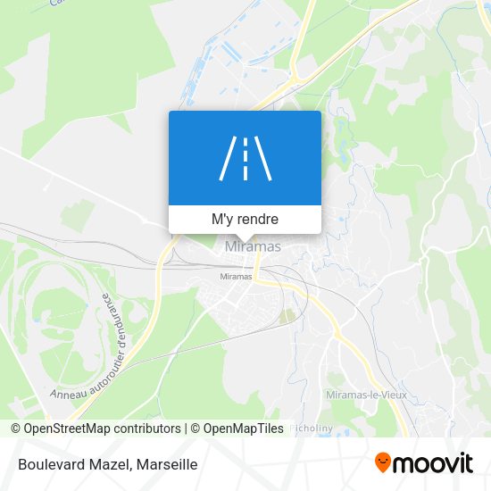 Boulevard Mazel plan