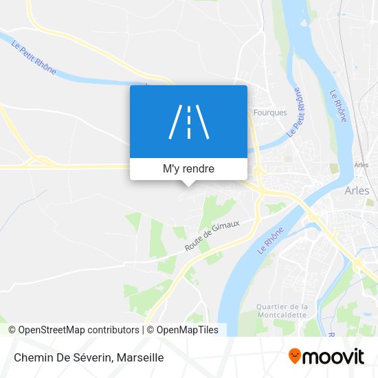 Chemin De Séverin plan