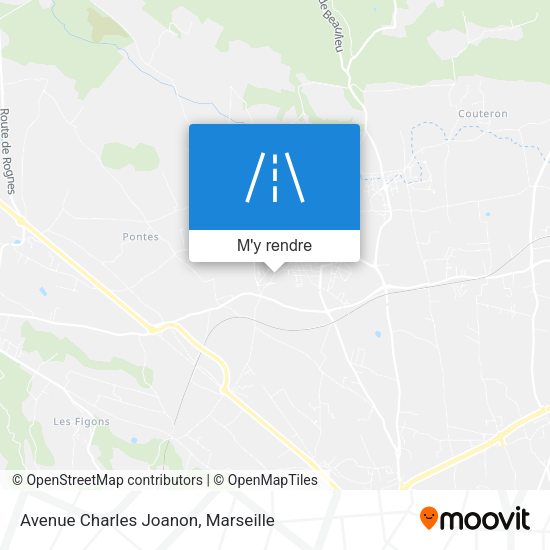 Avenue Charles Joanon plan