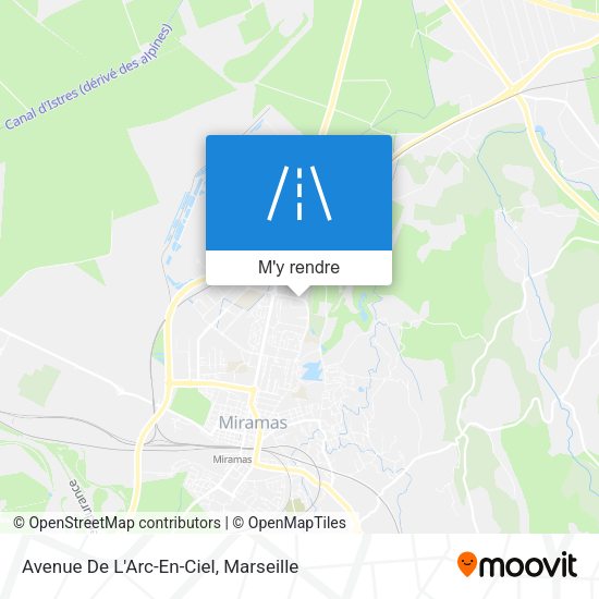 Avenue De L'Arc-En-Ciel plan