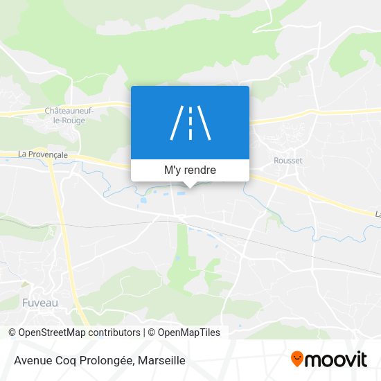 Avenue Coq Prolongée plan