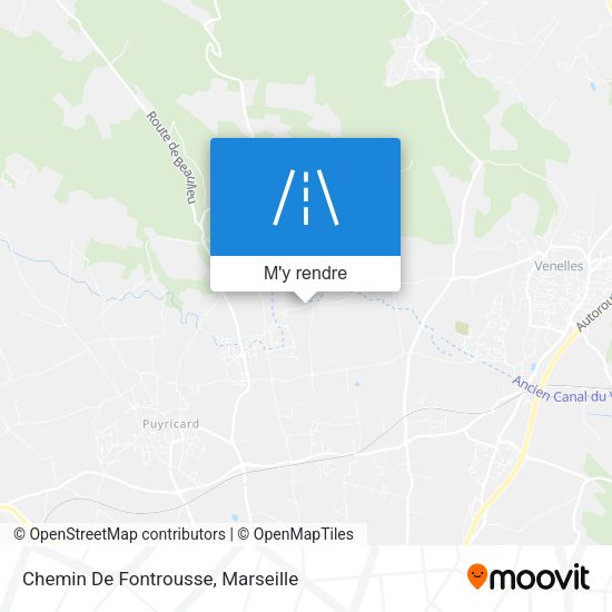 Chemin De Fontrousse plan