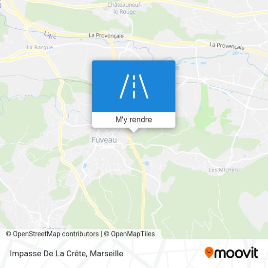 Impasse De La Crête plan