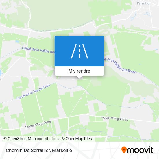 Chemin De Serrailler plan