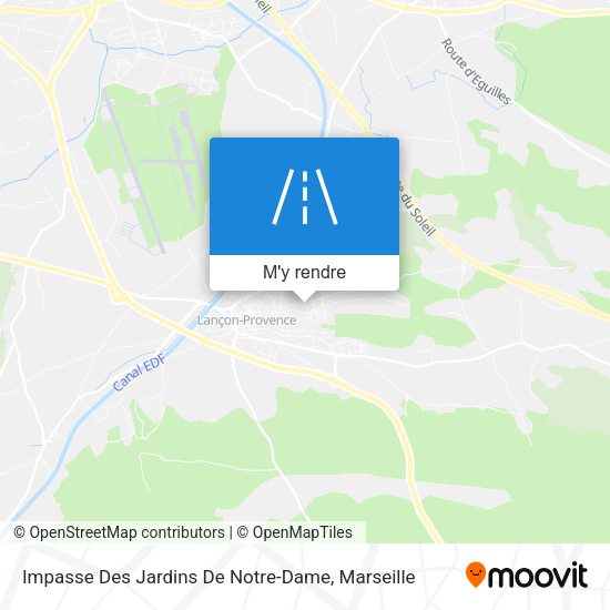 Impasse Des Jardins De Notre-Dame plan