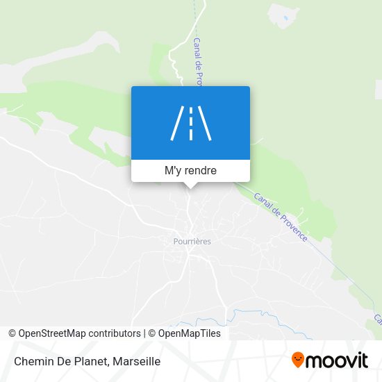 Chemin De Planet plan