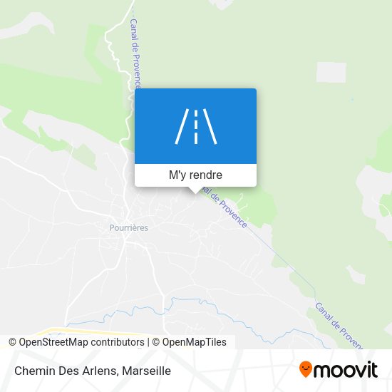 Chemin Des Arlens plan