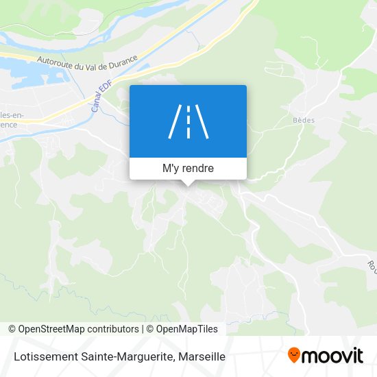 Lotissement Sainte-Marguerite plan