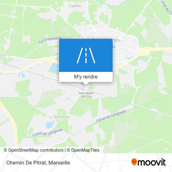 Chemin De Pitrat plan