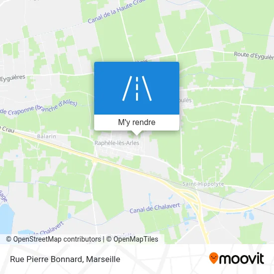 Rue Pierre Bonnard plan