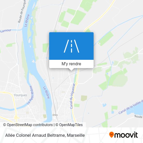 Allée Colonel Arnaud Beltrame plan