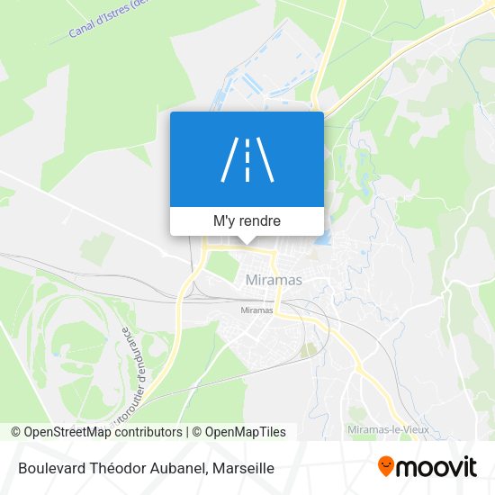 Boulevard Théodor Aubanel plan