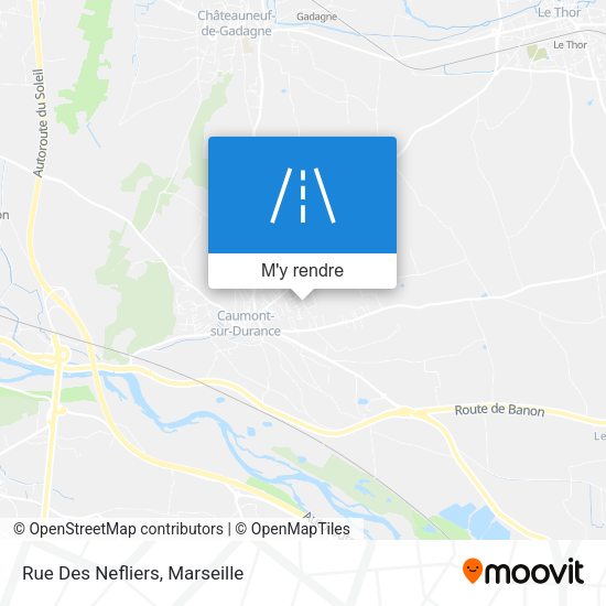 Rue Des Nefliers plan