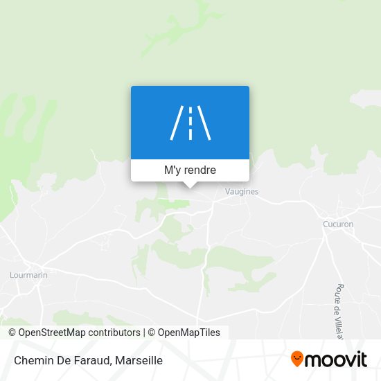 Chemin De Faraud plan