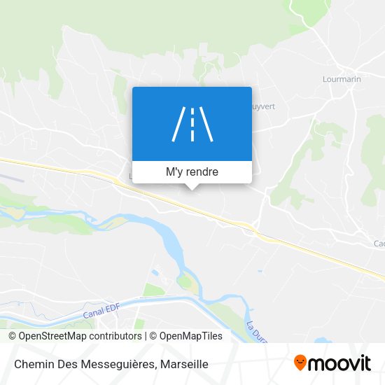 Chemin Des Messeguières plan