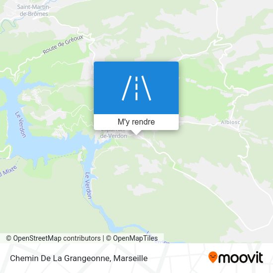 Chemin De La Grangeonne plan