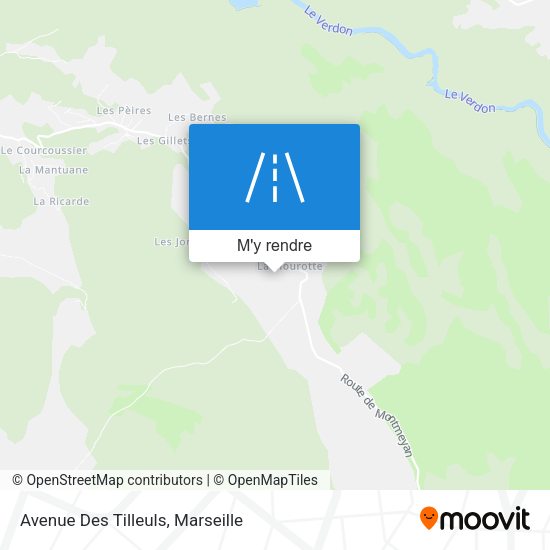 Avenue Des Tilleuls plan