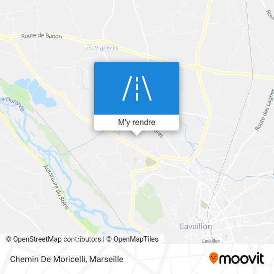 Chemin De Moricelli plan