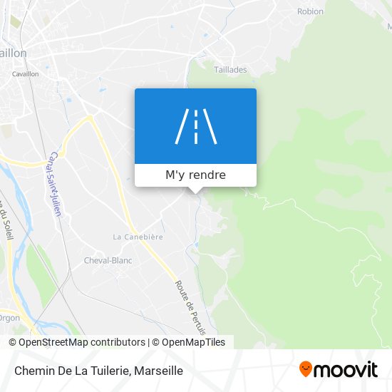Chemin De La Tuilerie plan
