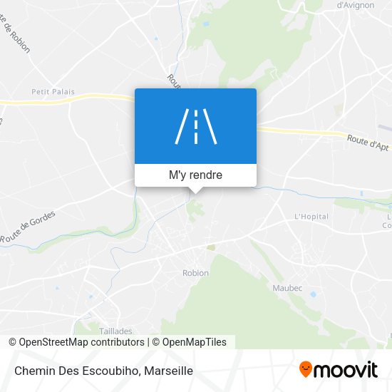 Chemin Des Escoubiho plan