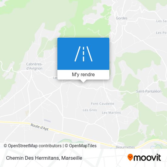 Chemin Des Hermitans plan