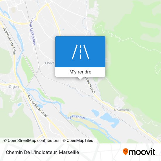 Chemin De L'Indicateur plan
