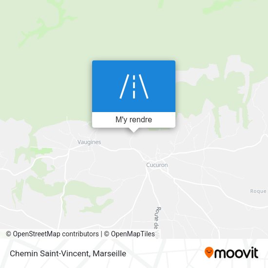 Chemin Saint-Vincent plan