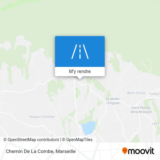 Chemin De La Combe plan