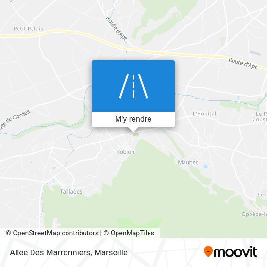 Allée Des Marronniers plan