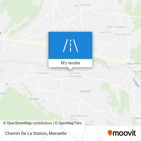 Chemin De La Station plan